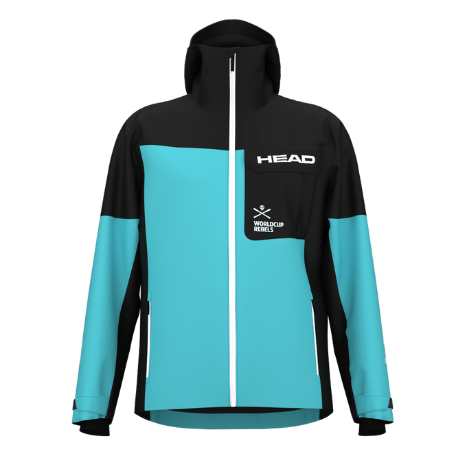 HEAD Race Nova Jacket Black/Blue - 2024/25 Black/Blue | Ski Clothing ...