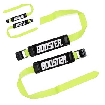 BOOSTER Ski Strap Medium (Expert/Race) Neon Yellow - 2024/25