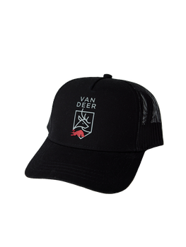 Cap Van Deer Trucker Cap Black - 2024/25