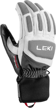 Gloves LEKI Griffin Pro 3D White/Black - 2024/25