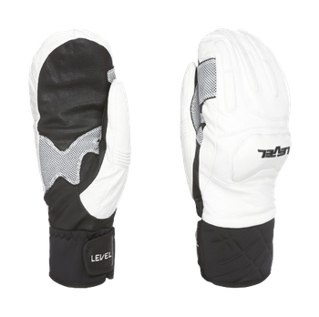 Gloves LEVEL Race Mitt Black-White - 2024/25