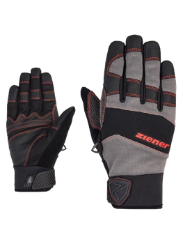 Gloves Ziener G-Work Glove Ski Alpine Frost Gray - 2024/25