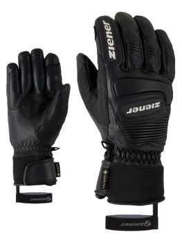 Gloves Ziener Guard GTX + Gore Grip PR Glove Ski Alpine Black - 2024/25