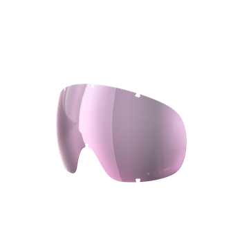 Goggle lense POC Fovea Mid/Fovea Mid Race Lens Clarity Highly Intense/Low Light Pink - 2024/25