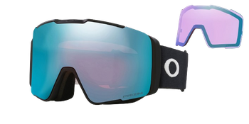 Goggles Oakley Line Miner Pro M Matte Black Prizm Sapphire + spare lenses Prizm Iced - 2024/25