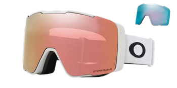 Goggles Oakley Line Miner Pro M Matte White Prizm Rose Gold + spare lenses Prizm Sapphi - 2024/25