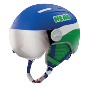 Helmet HEAD Mojo Visor Blue/Green - 2024/25