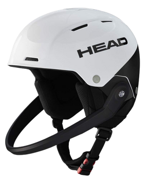 Helmet HEAD Team SL White/Black + Chinguard - 2024/25