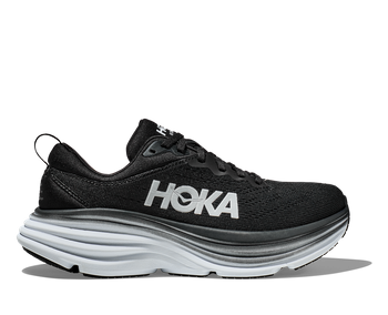 Men shoes Hoka Bondi 8 Black/White