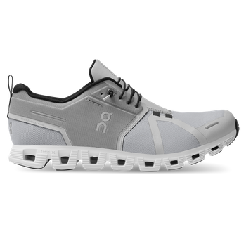 Men shoes On Running Cloud 5 Waterproof Glacier/White