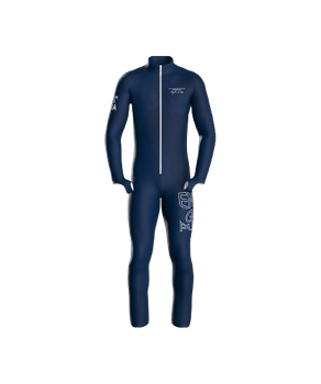 Race Suit Energiapura Globe Dark Blue Junior (insulated, light padded) - 2024/25