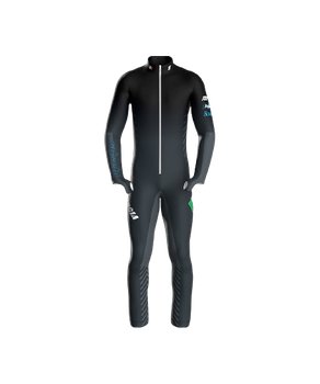 Race Suit Energiapura Master Black Junior (non insulated, padded) - 2024/25