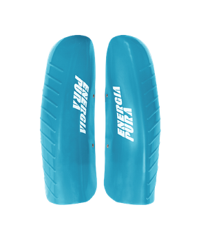 Shin Guards ENERGIAPURA Shingurads Racing Junior Turquoise/White - 2023/24