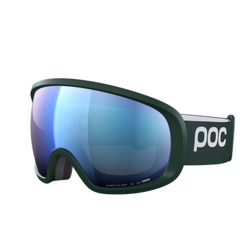 Ski goggles POC Fovea Pargasite Green/Partly Sunny Blue - 2024/25