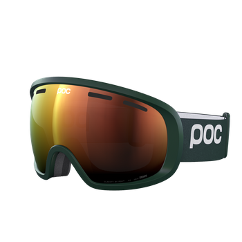 Ski goggles POC Fovea Pargasite Green/Partly Sunny Orange - 2024/25