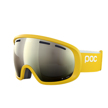 Ski goggles POC Fovea Sulphite Yellow/Partly Sunny Ivory - 2023/24