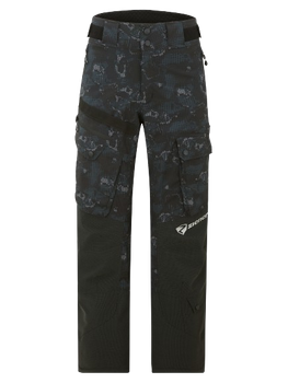 Ski pants Ziener RCE Coach Unisex Pants Black Foggy Print - 2024/25