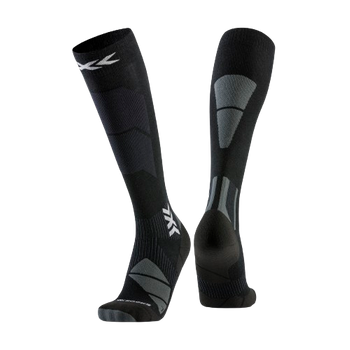Ski socks X-Socks Ski Perform Merino OTC X Black/Grey - 2024/25