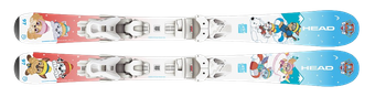 Skis HEAD Paw Patrol Jrs + Jrs 4.5 GW CA Solid White/White Brake [I] 80 mm - 2024/25