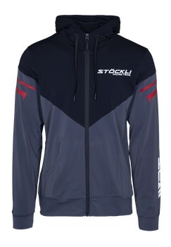 Stoeckli Hoody Fullzip WRT Black Anthracite - 2024/25