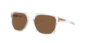 Sunglasses OAKLEY Latch Beta Introspect Collection Prizm Bronze Lenses / Matte Clear Frame
