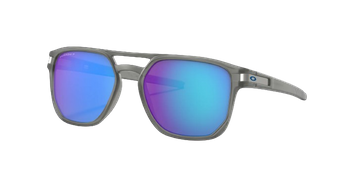 Sunglasses Oakley Latch Beta Prizm Sapphire Polarized Lenses / Matte Grey Ink Frame