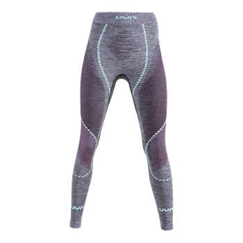 Thermal underwear UYN Woman Ambityon UW Pant Long Melange Black Melange/Pink/Aqua - 2024/25