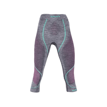 Thermal underwear UYN Woman Ambityon UW Pant Medium Black Melange/Pink/Aqua - 2024/25