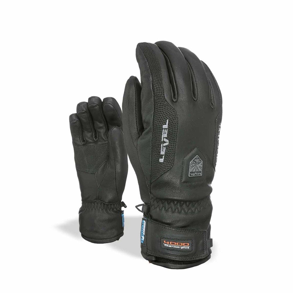 level ski gloves