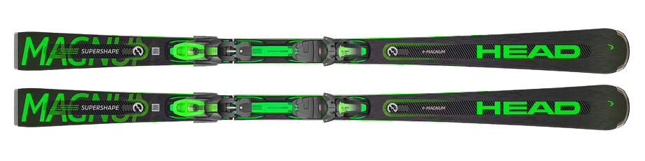 Skis HEAD Supershape E-Magnum + PRD 12 GW Matt Black/Flash Green