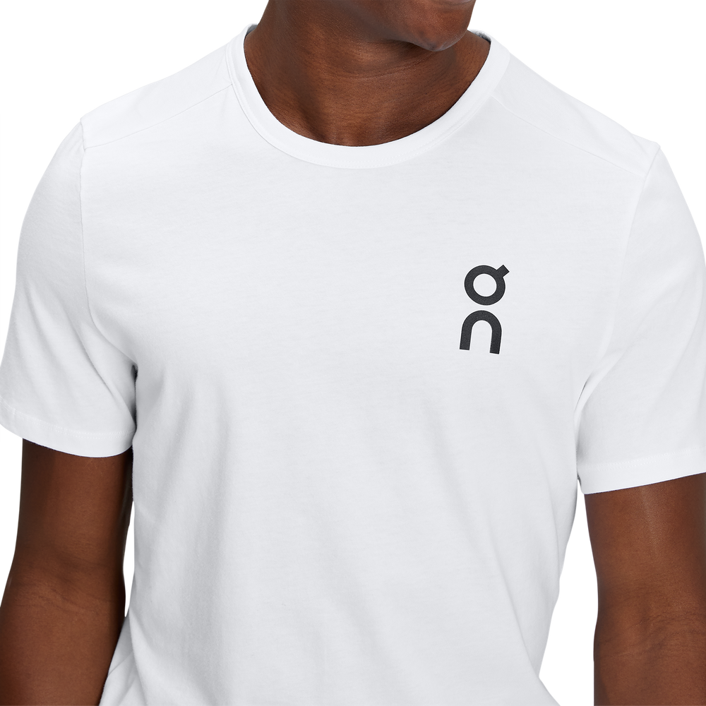 T shirt On Running Graphic T Men White 2023 24 White Ski Clothing T shirts Seniors Blackweek SkiRace24