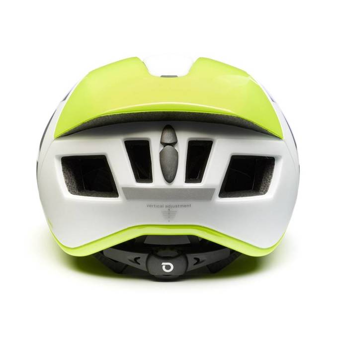 Bicycle helmet BRIKO Gass 2.0 White Yellow/Fluo Silver - 2021