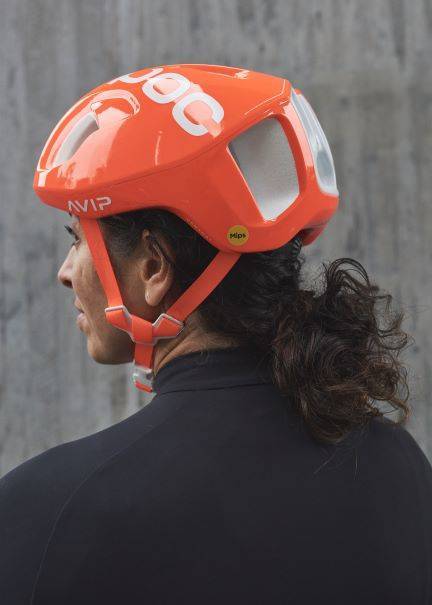 Bicycle helmet POC Ventral MIPS Fluorescent Orange AVIP - 2024