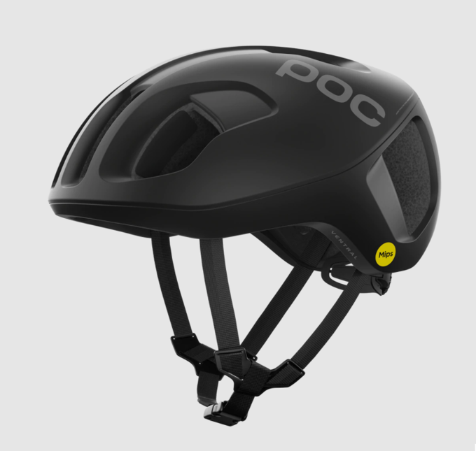 Bicycle helmet POC Ventral MIPS Uranium Black Matt - 2024