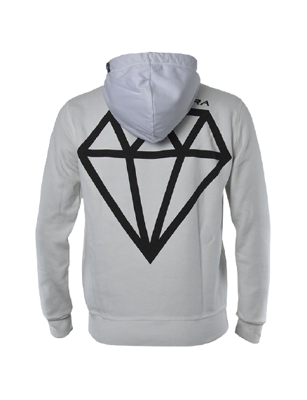 ENERGIAPURA Sweatshirt Svarte Like A Diamond White