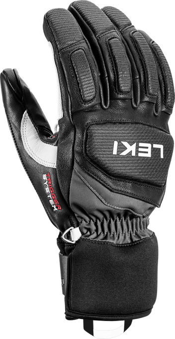 Gloves LEKI Griffin Pro 3D Black/White - 2024/25