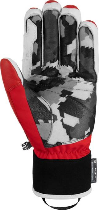 Gloves REUSCH Marco Odermatt Fire Red/Grey Camo - 2022/23