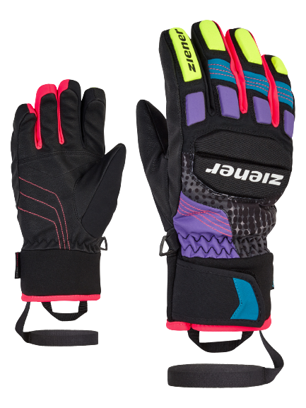 Gloves Ziener Luro AS PR Junior Glove Junior Multicolor Print - 2023/24