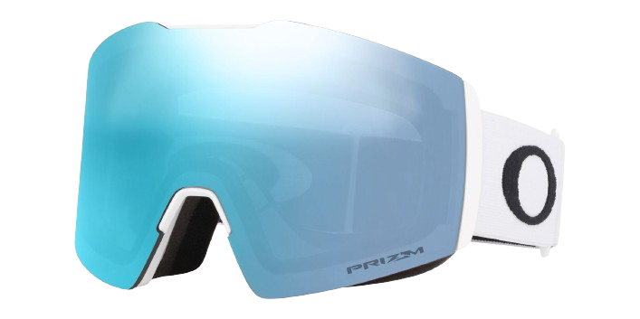 Goggles Oakley Fall Line L Matte White Prizm Snow Sapphire Irid - 2024/25