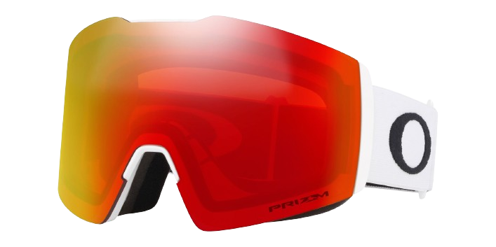 Goggles Oakley Fall Line L Matte White Prizm Snow Torch Iridium - 2024/25