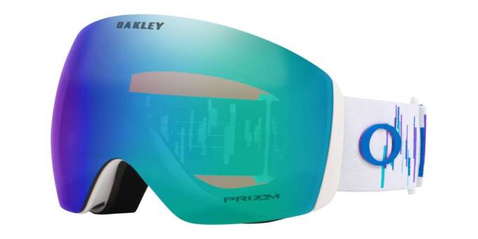 Goggles Oakley Flight Deck L Mikaela Shiffrin Signature Prizm Argon Iridium - 2023/24