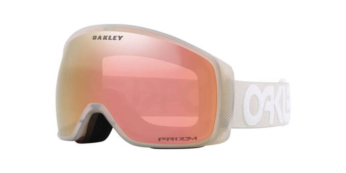 Goggles Oakley Flight Tracker M Matte B1B Cool Grey Prizm Rose Gold Iridium - 2023/24