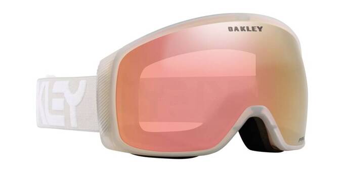 Goggles Oakley Flight Tracker M Matte B1B Cool Grey Prizm Rose Gold Iridium - 2023/24