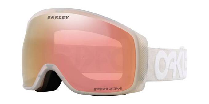 Goggles Oakley Flight Tracker M Matte B1B Cool Grey Prizm Rose Gold Iridium - 2023/24