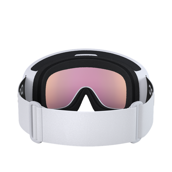 Goggles POC Fovea Hydrogen White/Partly Sunny Orange - 2024/25