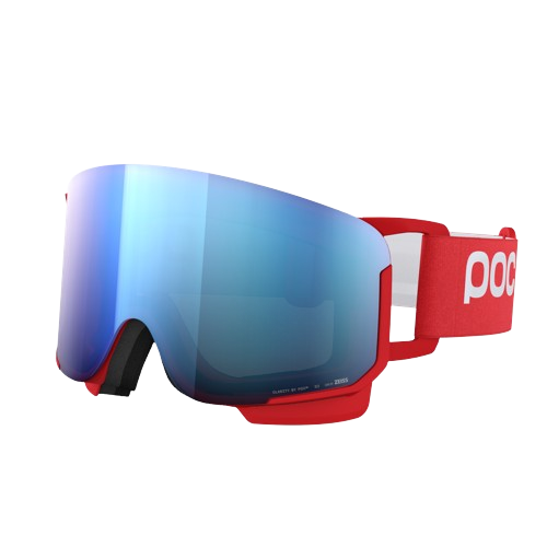 Goggles POC Nexal Prismane Red/Partly Sunny Blue - 2024/25