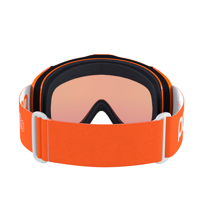 Goggles POC POCito Iris Fluorescent Orange/Partly Sunny Light Orange - 2024/25