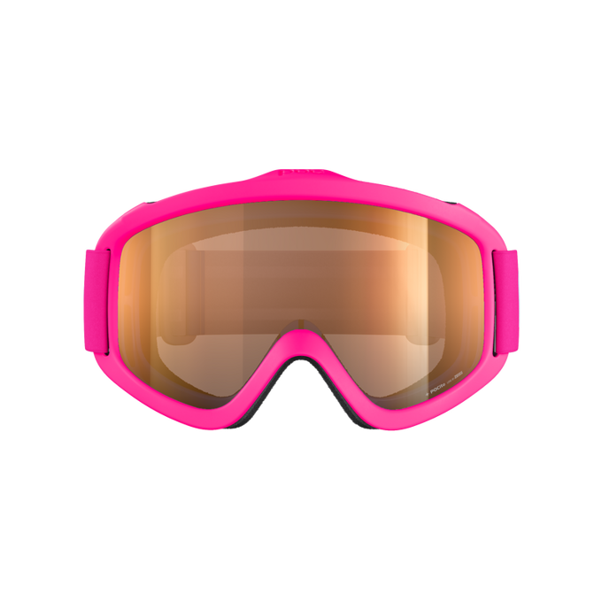 Goggles POC POCito Iris Fluorescent Pink/Partly Sunny Light Orange - 2024/25