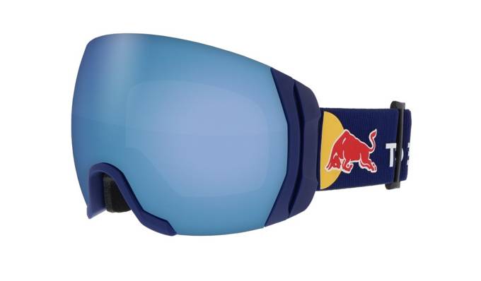 Googles RED BULL SPECT Sight-003 S Matt Dark Blue/Brown Blue Mirror - 2022/23