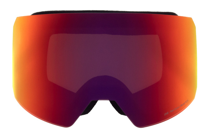 Googles Red Bull Spect Line 01 Black/Brown & Red Mirror - 2023/24